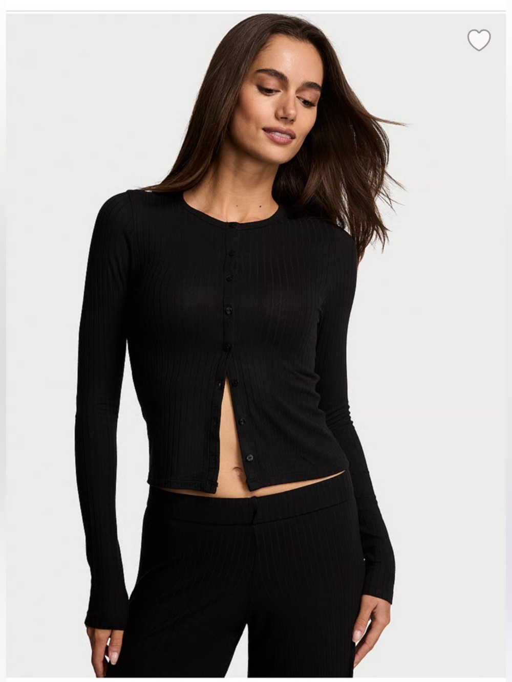 SoSoft Modal Wide-Rib Cardigan